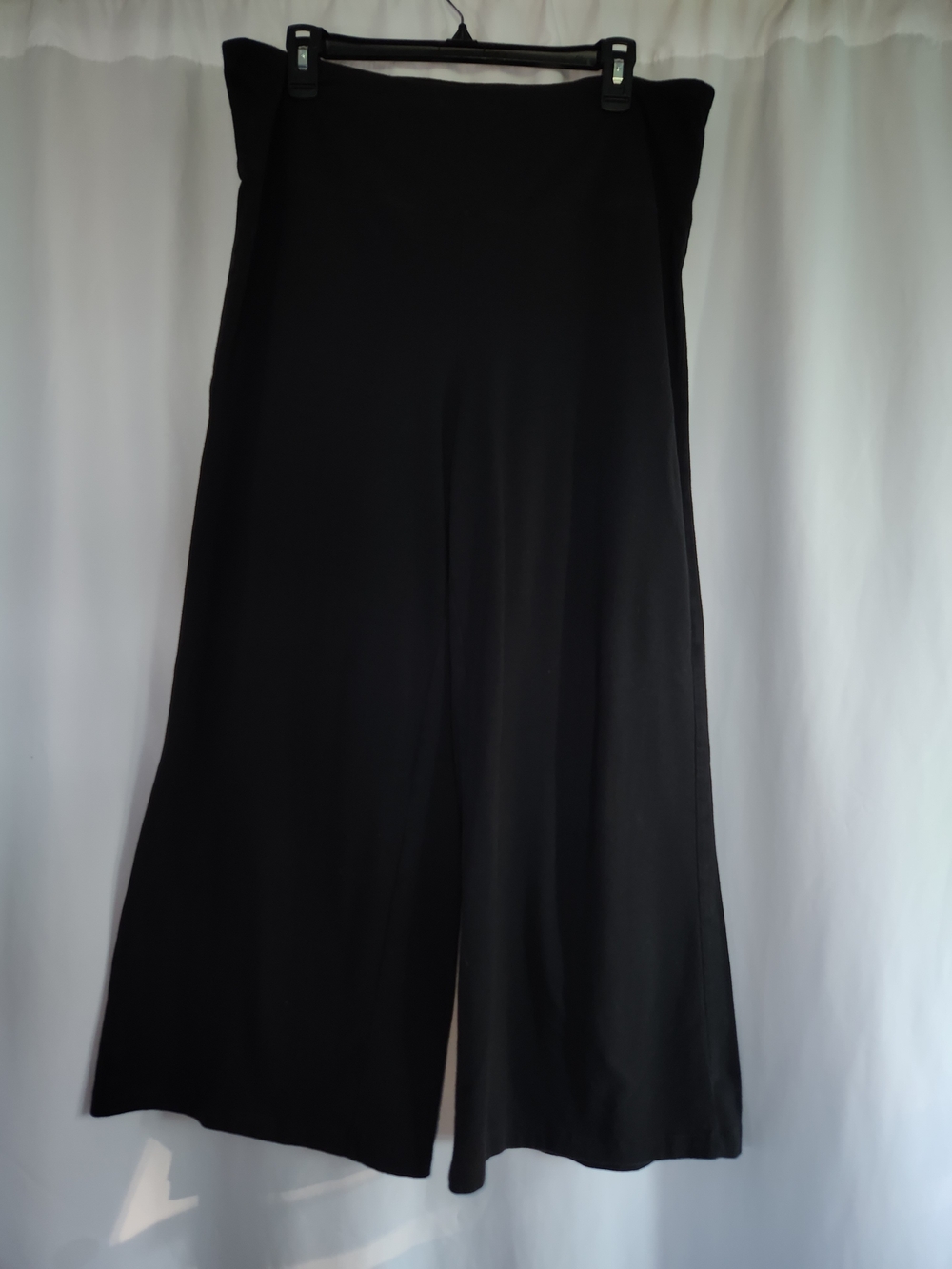 Black Wide-Leg Jumpsuit Pants #minimalist #flowy #elongating #loose fit #relaxed